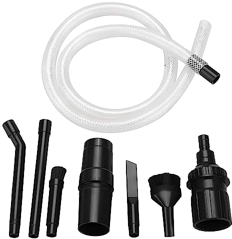 Retoo Staubsauger Düsen Set, UniversalReinigungsset/Staubsauger 10mm, Fugendüse, Matratzendüse, Lang und Kurz Unversal für Staubsauger, Trockensauger, Autodüse, Passend für Kärcher Geräte