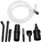 Retoo Lot de 8 accessoires pour aspirateur 35 mm à 32 mm Brosse de nettoyage Embout suceur plat avec adaptateur de tuyau Brosse à aspirateur Universelle Convient aux aspirateurs Siemens Miele Bosch