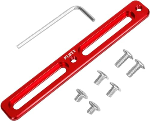 PLATT Adaptateur de Fixation pour Bouteille de Vélo, Aluminium Adaptateur de Porte-bidon Velo Support,Attachement de Porte-Bouteille Ajustable pour vélo