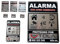 Auténtico Cartel Alarma. PACK PROFESIONAL Carteles disuasorios Alarma SUPER CALIDAD Aluminio INOX.