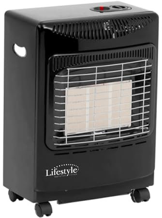 Lifestyle Mini Heatforce Portable Indoor Gas Heater (Black)