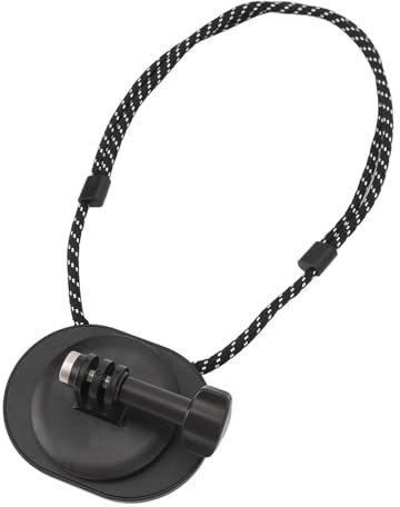 Plyisty Magnetic Neck Hanging POV Selfie Mount, 3D Anti Shake Hands Video Vlog Necklace, Neck Holder Mount for Insta 360 and More Action Camera, for Phone