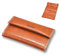 PROMOTEUP Porta Tabacco in Pelle ， Astuccio Porta Tabacco Piccolo con Scomparto per Cartine e Filtri ， Portatabacco Elegante e Compatto, Ideale per Uomo e Donna(Marrone Chiaro)