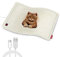 Comfheat USB Heating Pad, 5V Heated Pad for Pain Relief, 3 Heat Settings & Auto Shut Off, Hot Therapy for Pain Relief Abdomen Cramps (16x 12) (Non-Chargeable) (Cat)