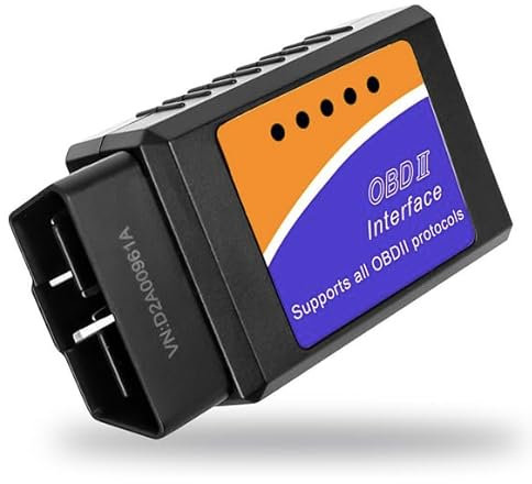 Interface de Diagnostic OBD2 Bluetooth, Compatible avec iPhone et Android, Lecture et Suppression des Codes d'Erreur