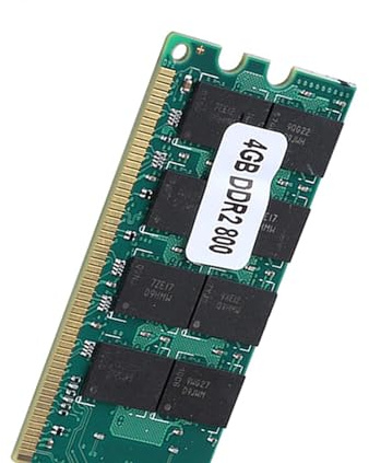 Module de Mémoire DDR2 Haute capacité 4 Go RAM 800 MHz pour Transmission de Données Fluide pour les Joueurs