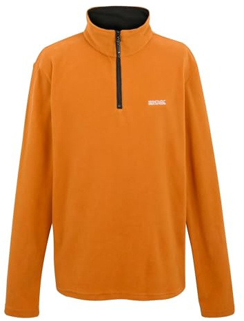 Regatta Herren Thompson Fleece-Sweatshirt Mit Reißverschluss, Dark Khaki