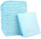 Disposable Tray Liners, 25 or 50 Super Absorbent Training Pads, 5-Layer Leak-Proof Kitten Cat Litter Liner Mat XL Large 60 x 45 cm Pink Blue Litter Box for Leak Proof Disposable System (25 Pack Blue)