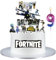 Alaoo Game Cake Toppers,9th Video Game Happy Birthday Cake Topper for Birthday Party Supplies,Mini Topper Sticks for Kids Men,Video Games Themed Parties Birthday Decorating