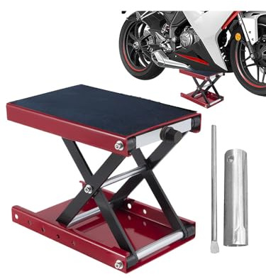 Sollevamoto - Sollevatore A Forbice Portatile Per Quad - Accessorio Tavola Sollevamento Rapido Robusto per Scooter Garage Officina