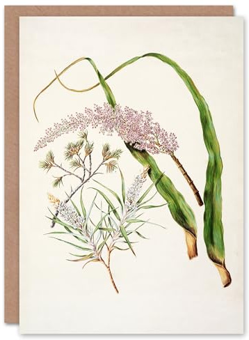 Artery8 Sarah Featon Art Card Neinei Totorowhiti Turpentine Scrub Flowers