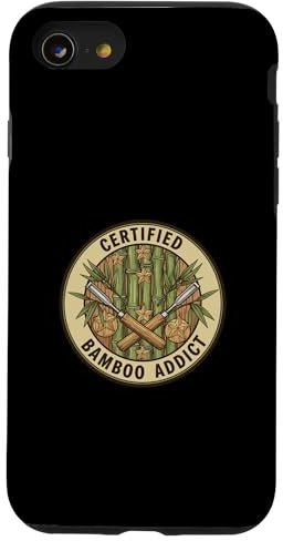 Certified Bamboo Addict Bamboo Crafting Woodworker Case for iPhone SE (2020) / 7/8