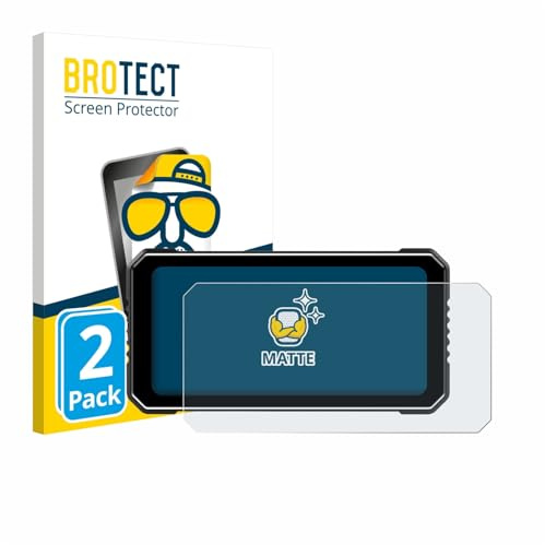 BROTECT Schutzfolie für Vtopek MT26 6.25 | 2 Stück Entspiegelnder Displayschutz Made in Germany Matte Displayschutz-Folie Anti-Reflex Anti-Fingerprint Einfache Montage