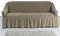 My Palace Giorgia Sofabezug 3-Sitzer Rutschfester Sofaüberwurf Couchcover Sofa Überwurf elastische Sofahusse Couchbezug Sofaschonbezug 140-210cm Ockerbraun