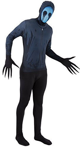 Morphsuits MPEJL Adult Morph Monsters and Urb Legends Eyeless Jack Kostüm, Large