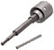 Scie à Cloche Trépan Couronne Carotteuse à Sec SDS Plus 125 mm de diamètre complète pour marteau perforateur SDS Plus 350 mm