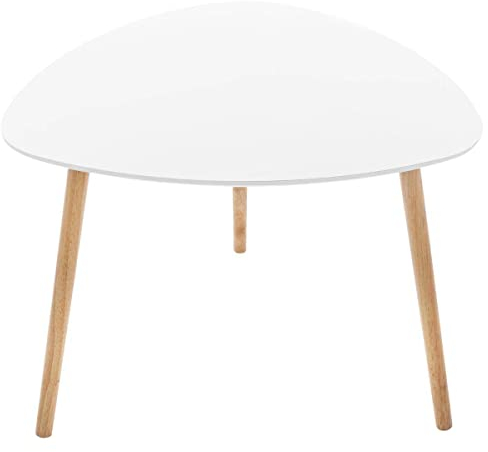 Atmosphera - Table d'appoint Mileo Blanche