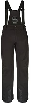 Killtec Herren Enosh UG Skihose/Funktionshose Mit Abnehmbaren Trägern Und Kantenschutz, schwarz, 27