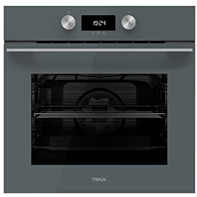 Teka HLB 8400 - Horno Multifunción SurroundTemp, Urban Colors Edition, Sistema de Limpieza Teka HydroClean, 9 Funciones de Cocinado, Touch Control, Color Cristal Stone Grey