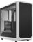 Fractal Design Focus 2 White - Tempered Glass Clear Tint - Mesh Front – Two 140 mm Aspect Fans Included - ATX Gaming Case