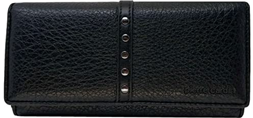 Pierre Cardin Portefeuille avec Porte-Monnaie, Porte-Billets pour Femme, Fille, Beau, Grand, spacieux, Simili Cuir synthétique, Cadeau
