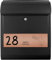 banjado® Briefkasten personalisiert mit graviertem Namensschild in Kupfer/Briefkasten schwarz 39x47x14cm / Briefkasten mit Hausnummer, Namen & Motiv Liebesbrief/Briefkasten mit Zeitungsfach