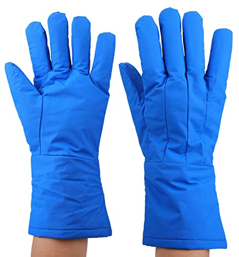 Warme Handschuhe für niedrige Temperaturen -200 ℃ bis -360 ℃, Kälteschutz, Schutz vor flüssigem Stickstoff, lange Ärmel, Handschutz, Sicherheits-Gefrierhandschuhe
