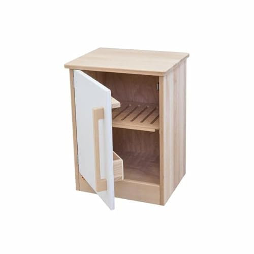 Holzspielzeug Peitz Kühlschrank für Kinder aus Holz - weiß