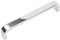 Decoranddecor Sable D Shaped Aluminium Kitchen Cabinet Pull Handles - 192mm Hole Center, Polished Chrome
