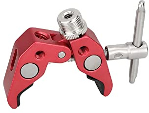 SZRIG Super Crab Clamp with 5/8-20 Thread Adapter for Microphone Mount