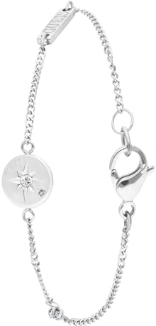 GUESS - Edelstahlarmband Wanderlust - Damen - Silber