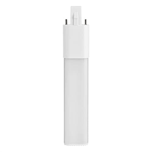 6W GX23 Bombillas LED Con Base De 2 Pines, Lámpara Fluorescente Compacta Reemplazo De Un Solo Tubo LED PL Bombillas Empotradas Horizontales Quitar Bypass El Balasto Blanco Frío(G23-Warm White)