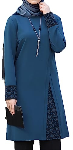 keephen Abaya für Frauen gebetskleidung für Frauen Abaya Muslim Damen Hijab Kleid muslimische Kleider Damen arabische Kleidung Damen islamische Hose Zweiteiliges Set Damen(ohne Hijab)