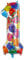Vthoviwa 40 Zoll/18 Farbens Luftballon Zahlen 1 Farbenfrohe, Luftballon 1. Geburtstag Foil Ballon, 0123456789,10-19,20-25,30,40,50,60,70,80,90, Folienballon 1 Party Dekoration Helium Unterstützen