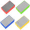 4 Stück Diamant-Handpolierpads, Diamant-Schleifblock-Set, Glas-Schleifpads, 60#, 100#, 200#, 400# für Fliese Stein Trimmen Entgraten Marmor Beton Granit Keramik Glas Nass Trocken