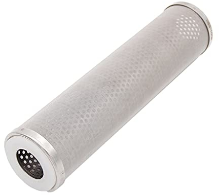 Setaccio a rete in linea, dispenser for filtro dell'acqua, cartuccia di filtraggio in acciaio inossidabile alta 9,88, filtro for birra fatta in casa da 150/400 micron, attrezzatura for filtri for la