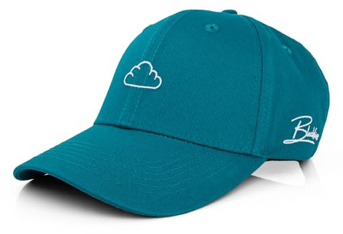 Blackskies® Iuno Classic Baseball Cap | Unisex Strapback Mütze Kappe Herren Damen Basecap Curved Polo Hat - Turquoise Cap - Männer Frauen Streetwear Outdoor Sommer Freizeit