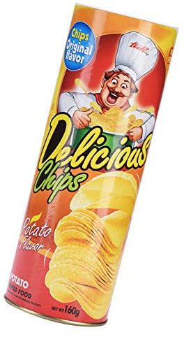 Yctze Lustiges Streichspielzeug – Neuartige Kartoffelchip-Dose mit Springender Frühlingsschlange, Trick-Gadget für Endlosen Spaß, Geeignet Zur Verbesserung der Party-Atmosphäre –