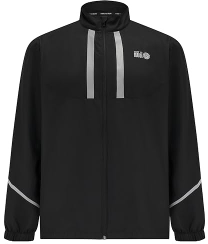 Time To Run Veste de Course a Pied Pour Homme Avec Poches - Légère Coupe-Vent Respirant - Idéal Pour L'exercice et Le Jogging - de M Jet