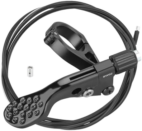 Tuxxjzm Remote-Hebel für Dropper-Sattelstütze, Hebel für Dropper-Sattelstütze für Mountainbike - Fernbedienungshebel-Kit - Höhenverstellbare Sattelstützen-Fernbedienung, verstellbare Fernbedienung,