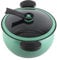 Micro Pressure Cooker Fast Cooking Cookware, Domestic Non Stick Pressure Cooker with Lid, Multi Functional Big Capacity Universal Stew Pot Micro Pressure Cooking Pots Kitchenware