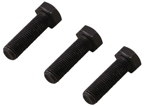 SECURA 3x Vis de lame (fil droite) compatible avec Sentar Suzuka 13,5/92 Tracteur de pelouse