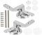 DIYEAH 1 Set Cerniere per Sedile Wc Fissaggio Facile e Pratico Accessori per Coprisedile Installazione Semplice e Veloce Compatibile con Maggior Dei Sedili Wc Standard