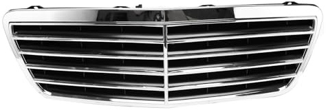 Grill Vorne Für Mercedes Für Benz W210 E200 E180 E300 1999 2000 2001 Auto Frontgrill Stoßstange Grille Grill Kühlergrill