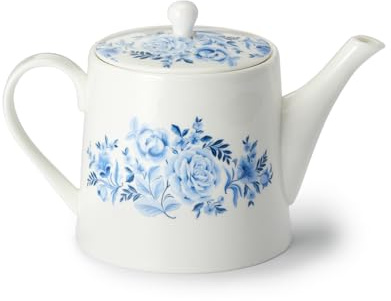 Teemando Kanne Rosalinda Fine Bone China 0,75 l H 13,5 cm, Ø 8,5 cm von Cha Cult