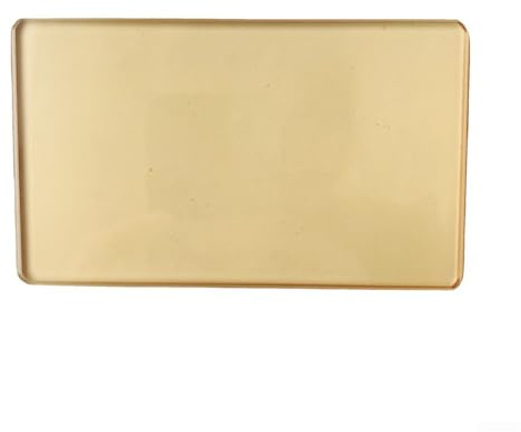 Rehoetom Hochtemperaturbeständige Glastür für Holzofen im Freien, Kamin, Ofentür, Ersatzglas, 11,5 x 6,7 cm und 20 x 10 cm (20 x 10 cm)