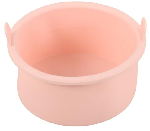 CRAFTHROU 500cc Heat-resistant Silicone Wax Melt Dish with Smooth Surface, Melting Bowl for Home and Salon Use, Non-stick Wax Warmer Pot Liner and Hair Removal Tool