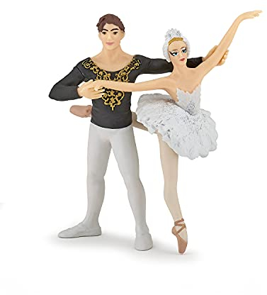 Papo 39128 Ballerina Mit Tänzer, Spiel, Unisex-Kinder, Mehrfarbig