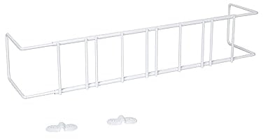 Sauvic Supporto estensibile per finestra 120-150 cm bianco