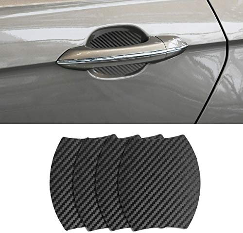 MLING 4pcs Magnétique Voiture Poignée de Porte Anti Rayures Autocollant de Protection pour Passat 2019